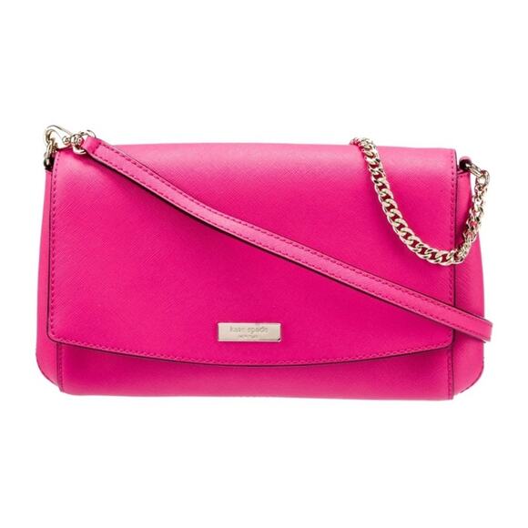 kate spade Handbags - Kate Spade Pink Crossbody Bag with Gold Chain